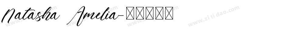 Natasha Amelia字体转换